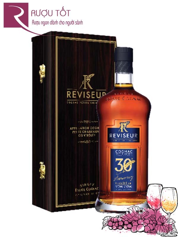 Rượu Cognac Reviseur 30th Anniversary 1,5L