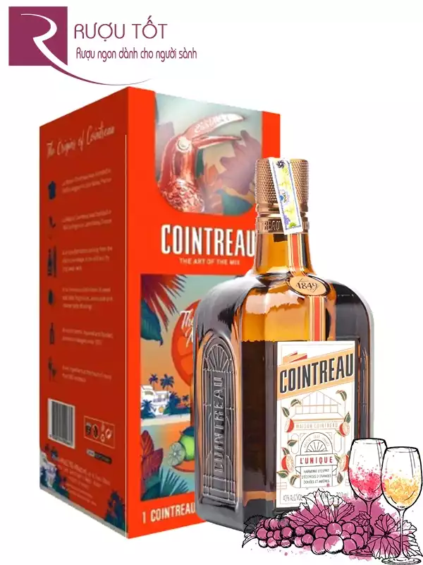 Rượu Cointreau Bird Spout