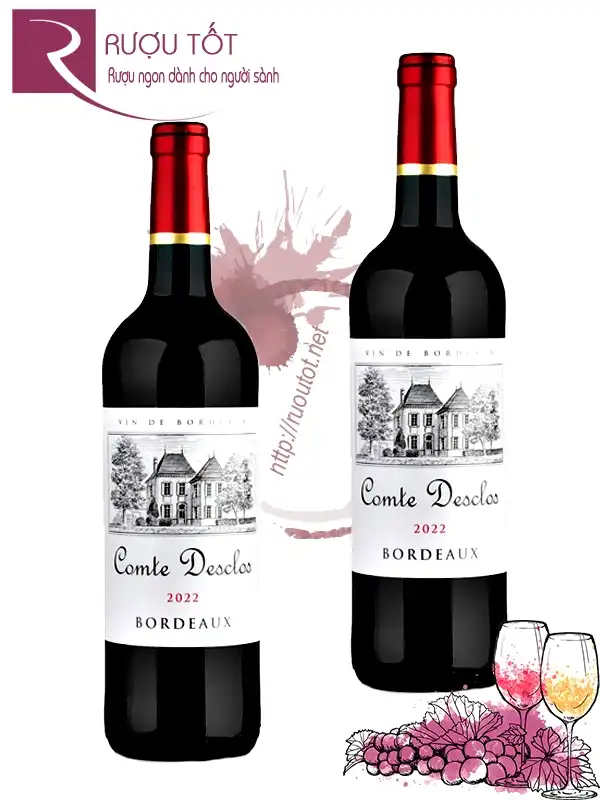 Rượu vang Comte Desclos Bordeaux