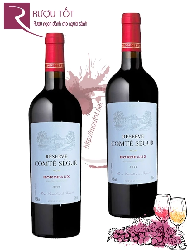 Rượu vang Comte Segur Reserve Bordeaux Cao cấp