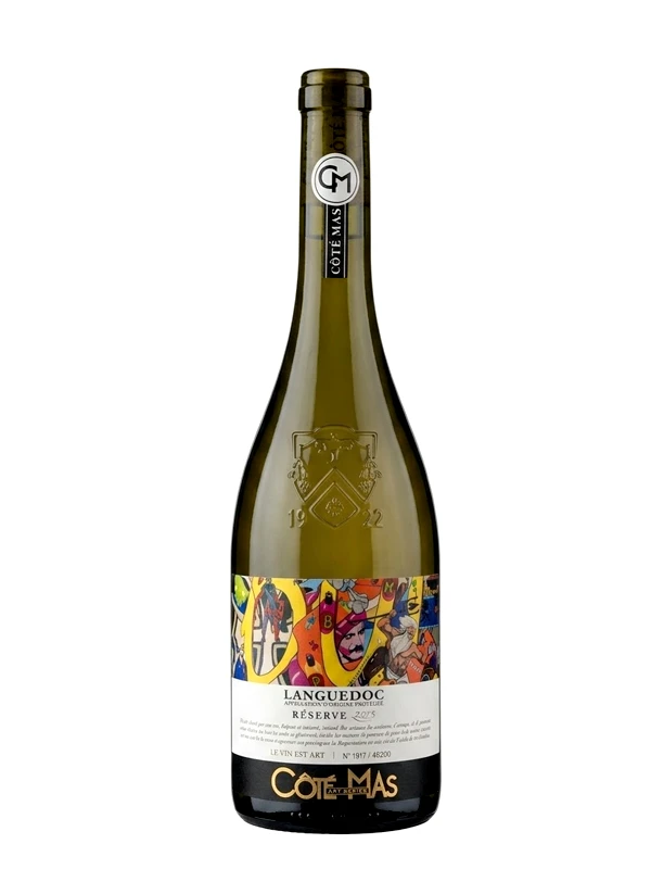 Vang trắng Cote Mas Art Series Reserve Languedoc White