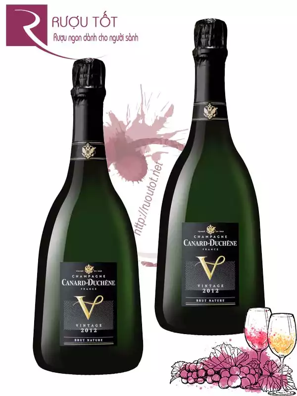 Rượu Champagne Canard Duchene Cuvee V Nature