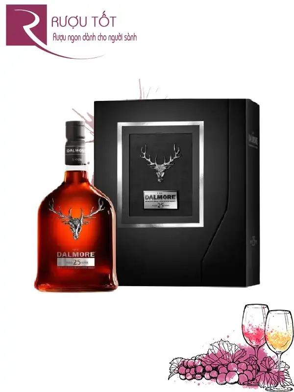 Rượu Dalmore 25 Single Malt