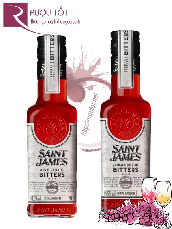 Rượu Mùi Saint James Bitters Aromatic Cocktail