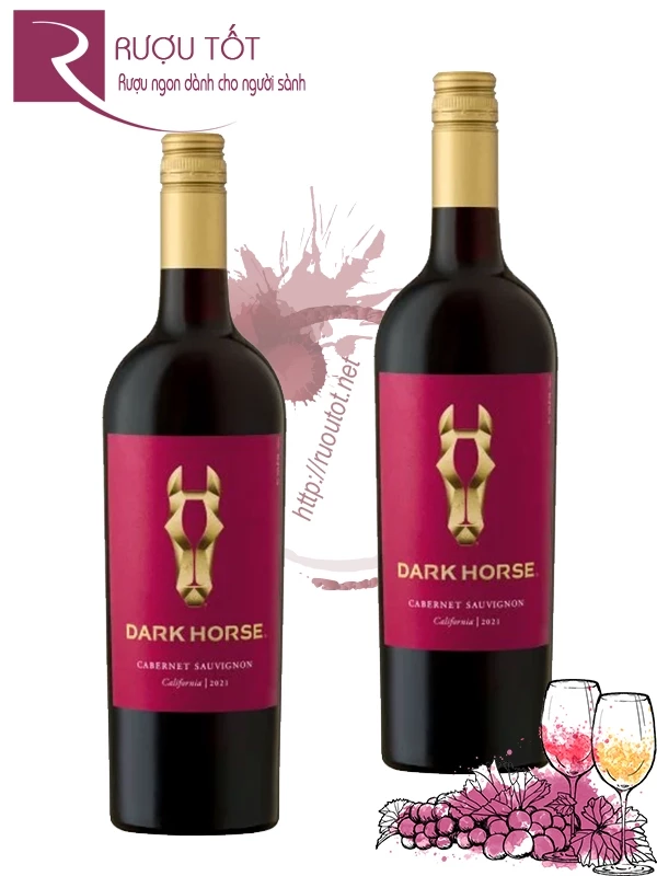 Rượu vang Dark Horse Cabernet Sauvignon