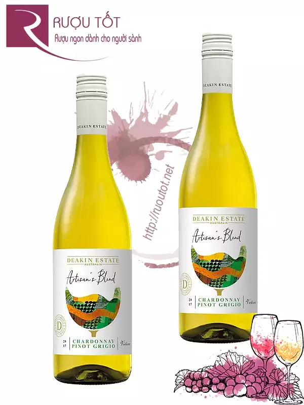 Rượu Vang Deakin Estate Artisan’s Blend Chardonnay Pinot Grigio