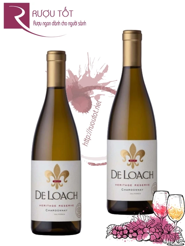 Rượu Vang Deloach Heritage Reserve Chardonnay