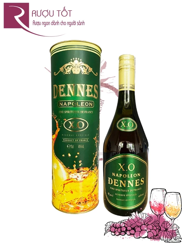 Rượu Dennes Napoleon XO Chính Hãng