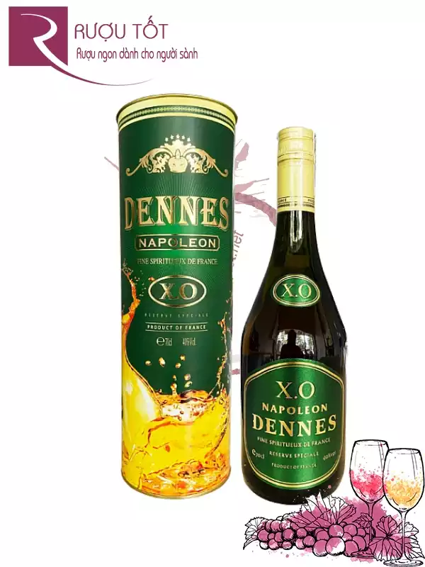 Rượu Dennes Napoleon XO Chính Hãng