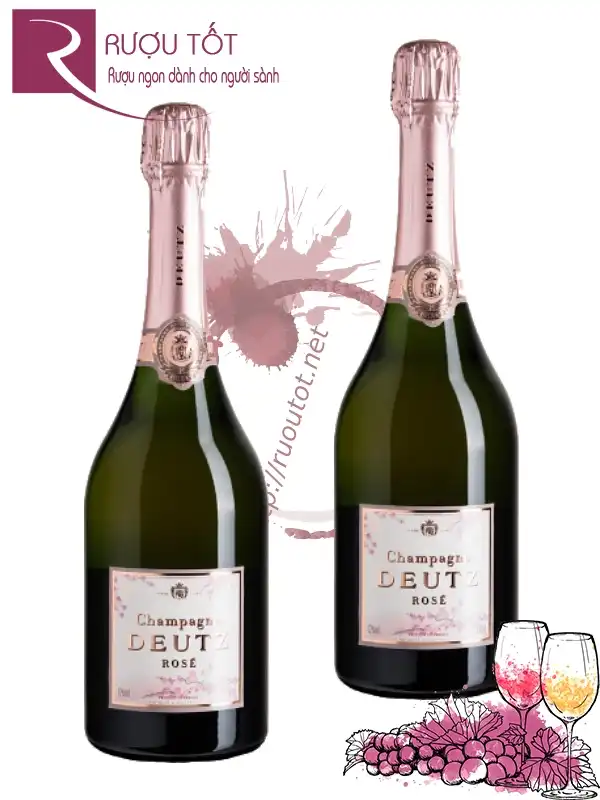 Rượu Deutz Rose Sakura 750ml Chính Hãng
