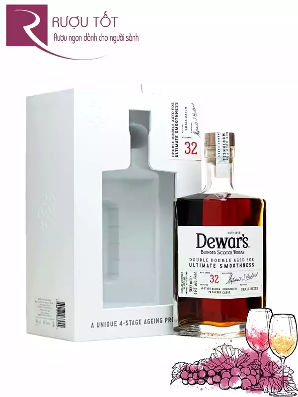 Rượu Dewar's 32 Year Old Double Double Whisky