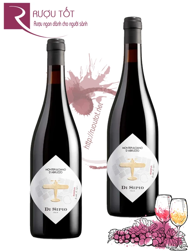 Vang đỏ Di Sipio Montepulciano d'Abruzzo Riserva DOC