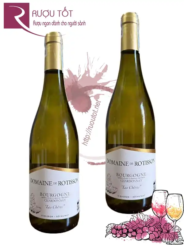 Rượu vang Pháp Domaine de Rotisson Bourgogne Chardonnay Les Chères