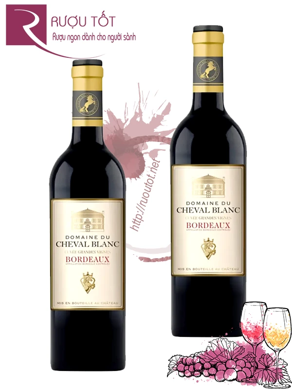 Rượu vang Domaine Du Cheval Blanc Bordeaux 750ml