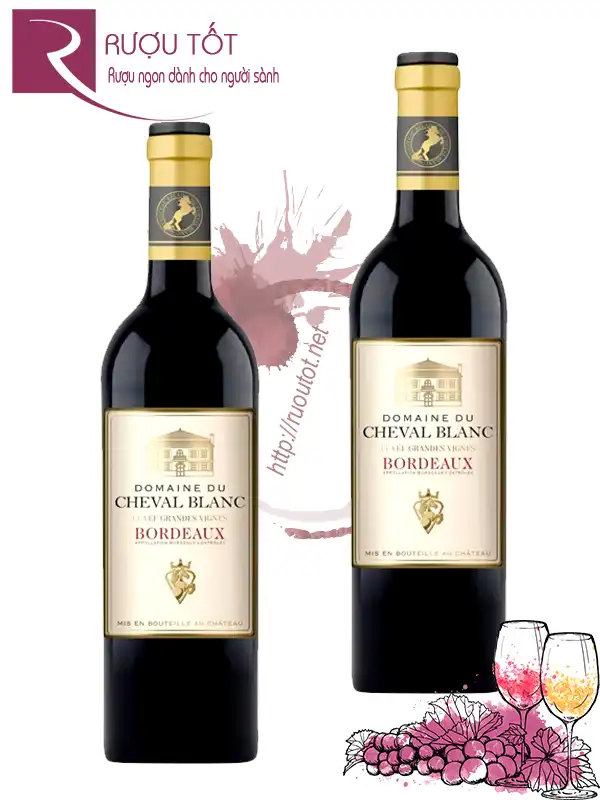 Rượu vang Domaine Du Cheval Blanc Bordeaux 750ml