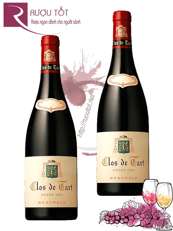 Vang Pháp Clos de tart Grand Cru Monopole Thượng hạng