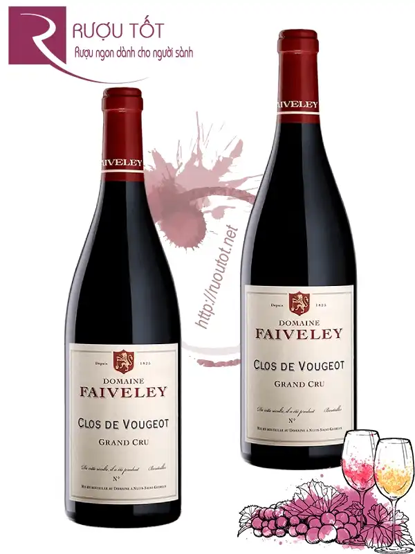 Rượu Domaine Faiveley Clos - de - Vougeot Grand Cru 13% 750ml