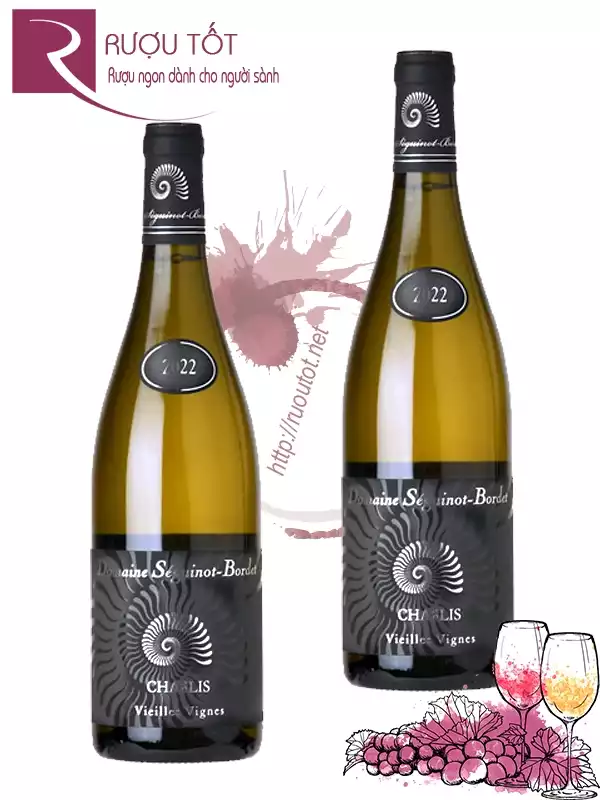 Rượu vang Domaine Seguinot Bordet Chablis Vieilles Vignes