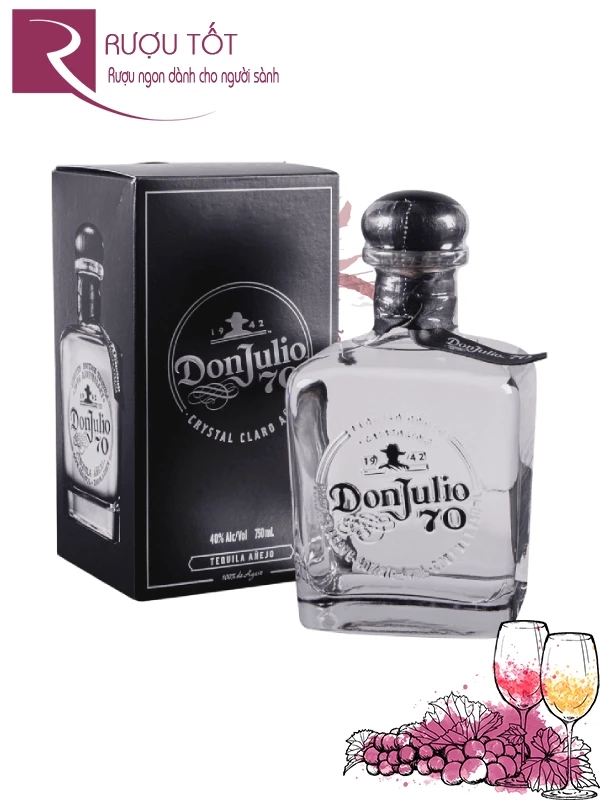 Rượu DonJulio 70 Tequila 750ml 40% Mexico