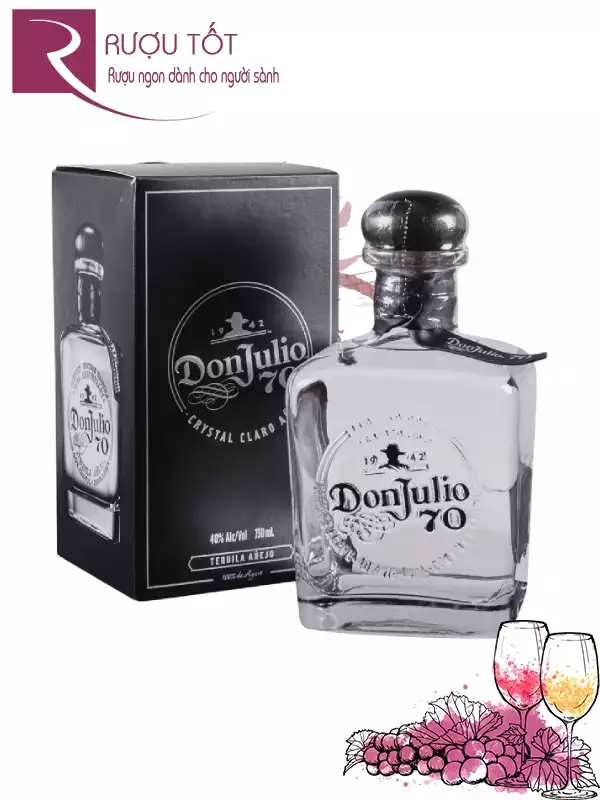 Rượu DonJulio 70 Tequila 750ml 40% Mexico