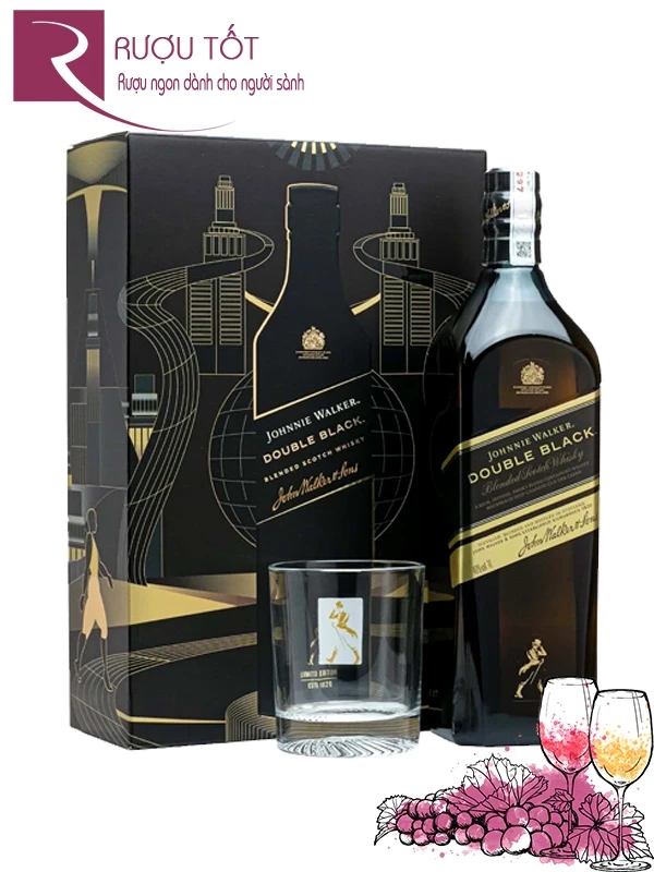 Hộp quà tết Johnnie Walker Double Black Label năm 2025