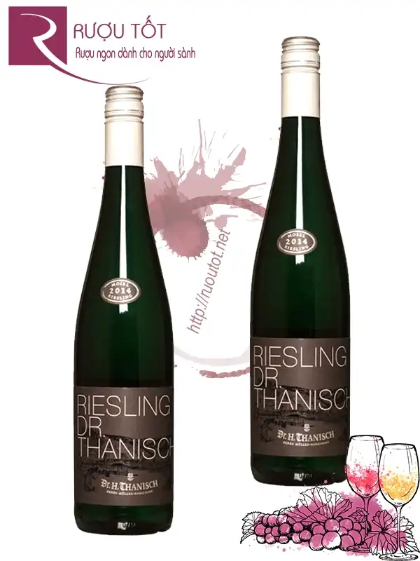 Rượu Dr. H. Thanisch Feinherb Riesling 11% 750ml Đức
