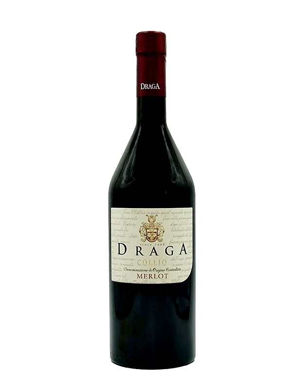Rượu Vang Ý Draga Merlot Collio