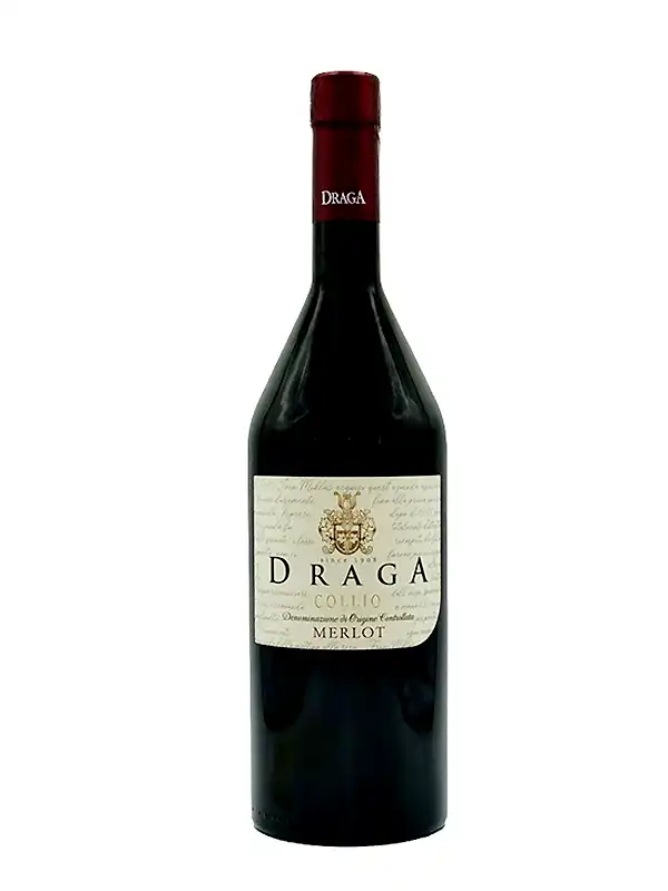 Rượu Vang Ý Draga Merlot Collio