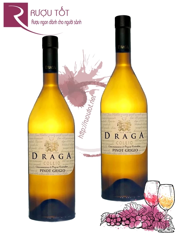 Rượu vang DRAGA Pinot Grigio Collio
