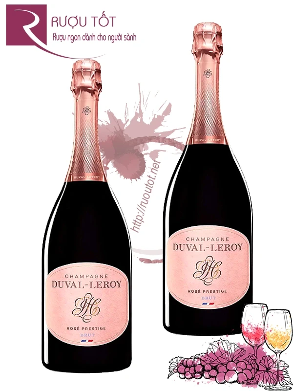 Rượu Champagne Duval Leroy Rose Prestige 1er Cru Hảo hạng