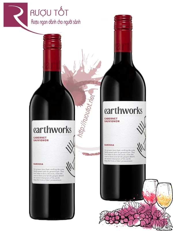 Rượu Vang Earthworks Cabernet Sauvignon Barossa Valley