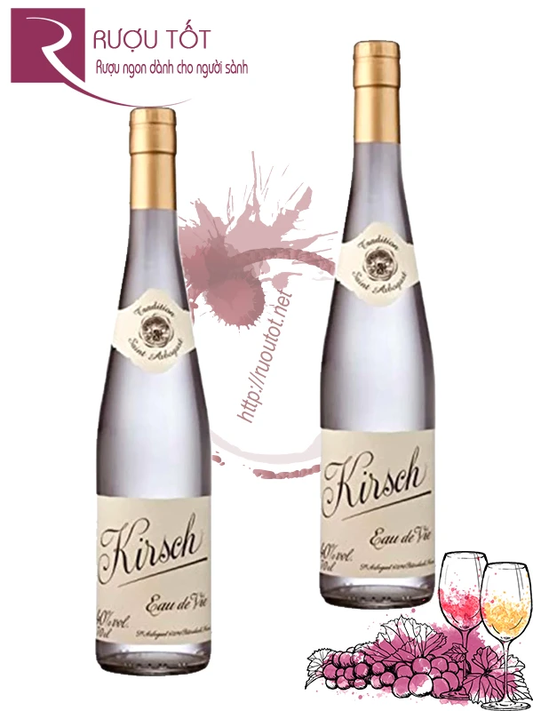 Rượu Eau De Vie De Kirsch - Vị Anh Đào