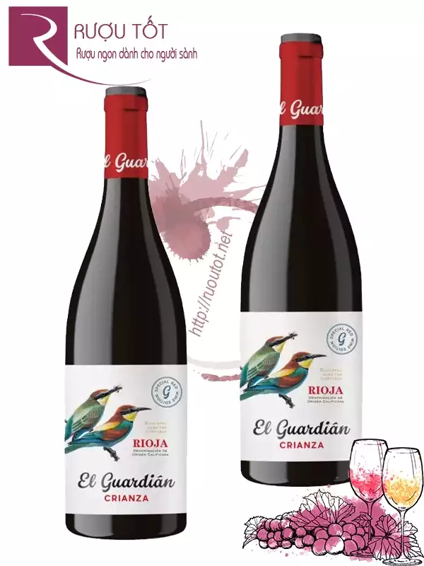 Rượu vang El Guardian Crianza Rioja