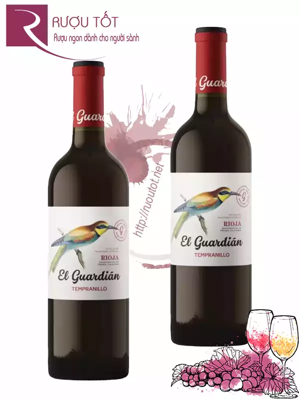 Rượu vang El Guardian Tempranillo Rioja