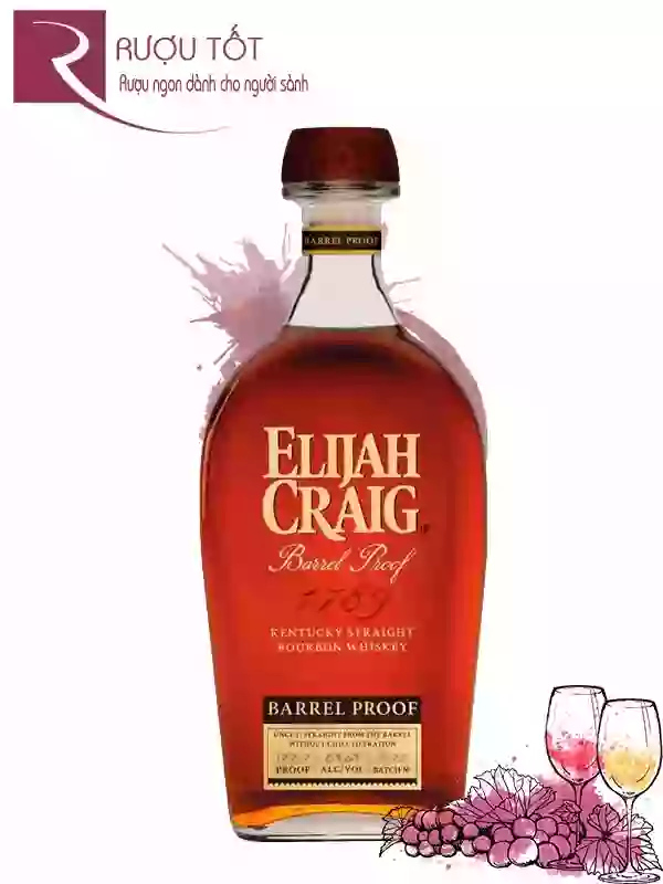Rượu Elijah Craig Barrel Proof 700ml