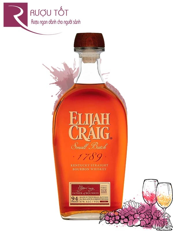 Rượu Elijah Craig Small Batch 700ml