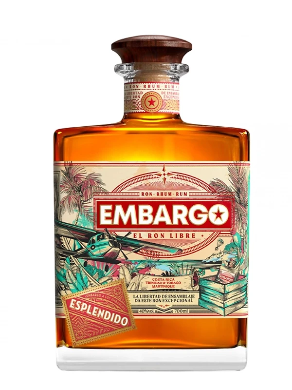 Rượu rum Embargo Anejo Esplendido Rhum 40%