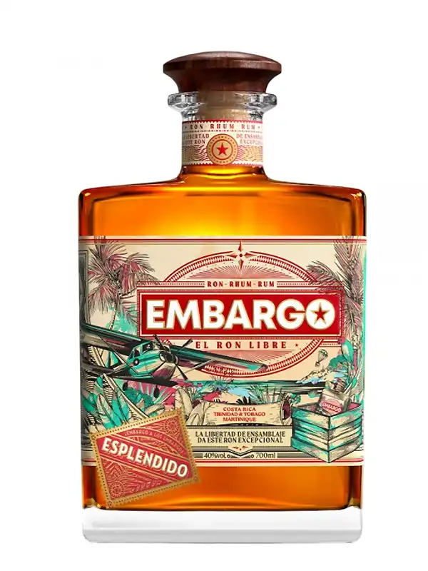 Rượu rum Embargo Anejo Esplendido Rhum 40%