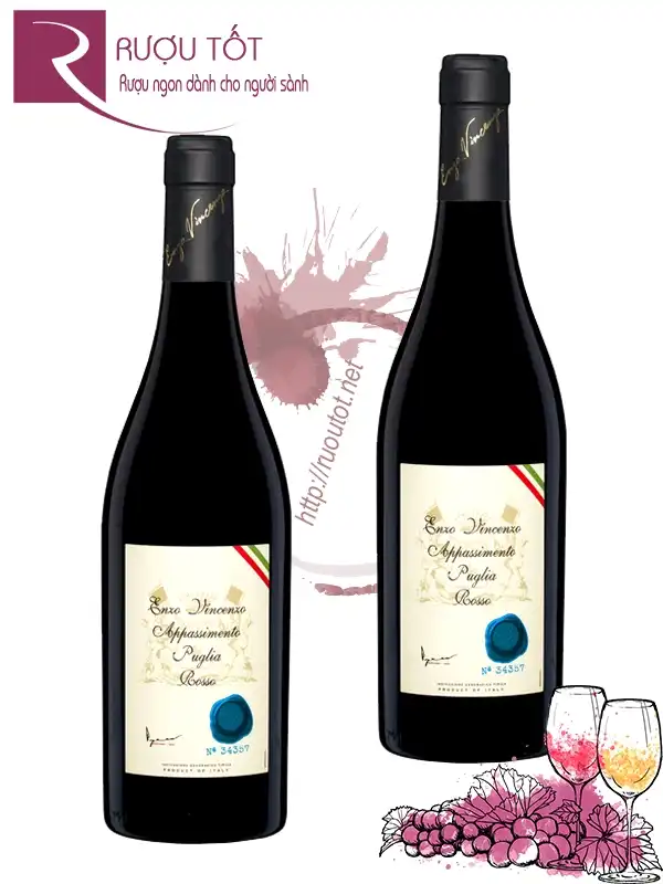 Rượu vang Enzo Vincenzo Appassimento Rosso