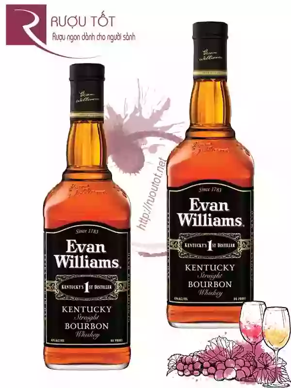 Rượu Evan Williams Kentucky Straight Bourbon