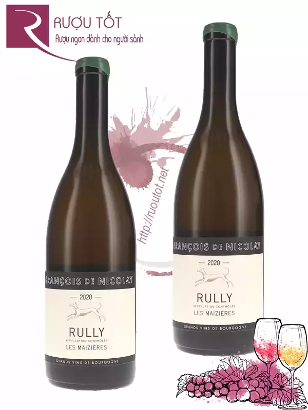 Rượu vang Francois de Nicolay Rully Les Maizieres