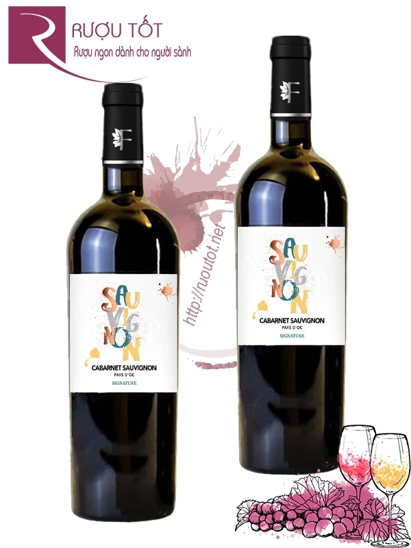 Rượu vang Gamme Signature Cabernet Sauvignon Pays d’Oc