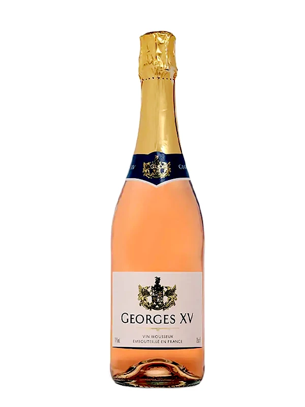 Vang nổ Georges XV Sparkling Brut Rose 11%