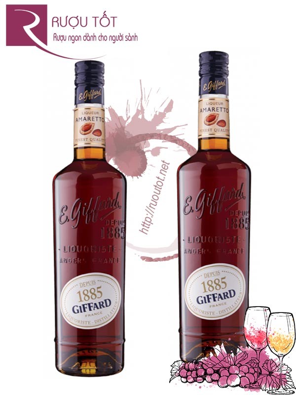 Rượu Mùi Giffard 1885 Amaretto Liqueur