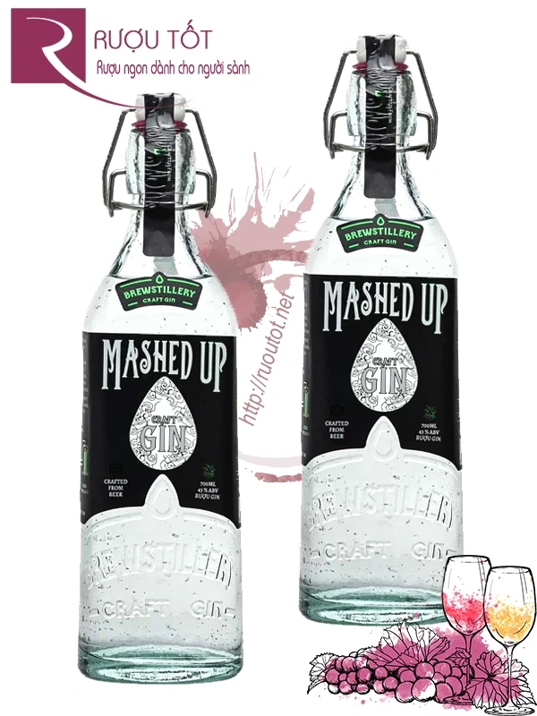 Rượu Mashed Up Crafted From Beer Gin