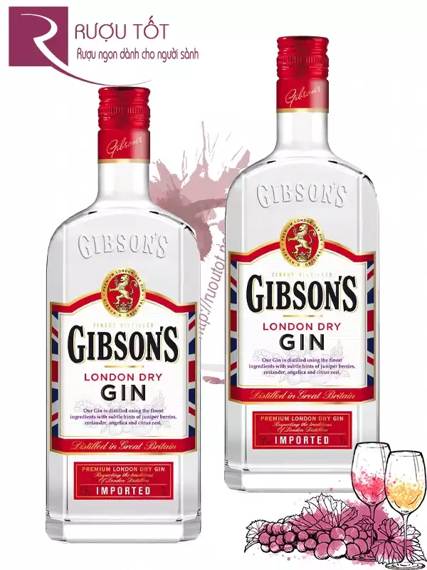 Rượu Gibson's Gin 700ml