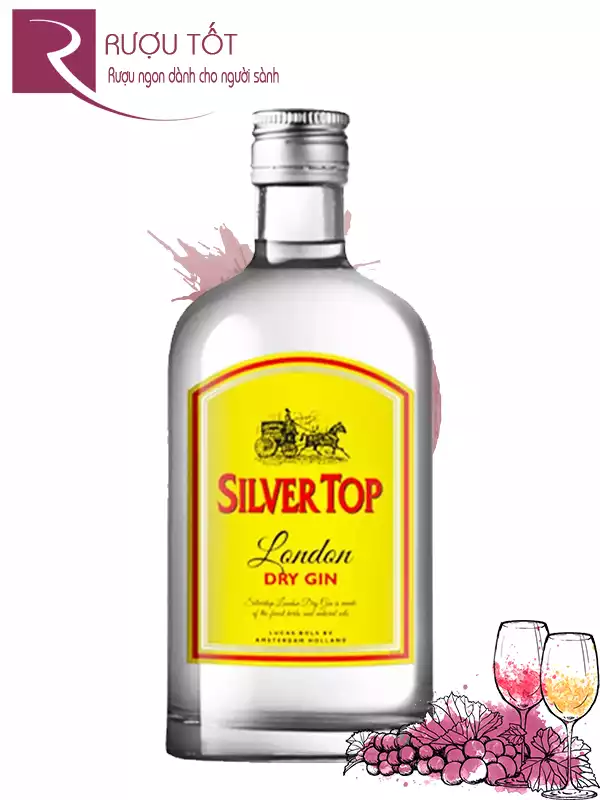 Rượu Silver Top London Dry Gin