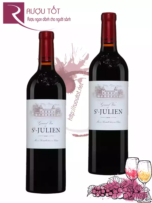 Rượu vang Ginestet Grand Vin De St Julien