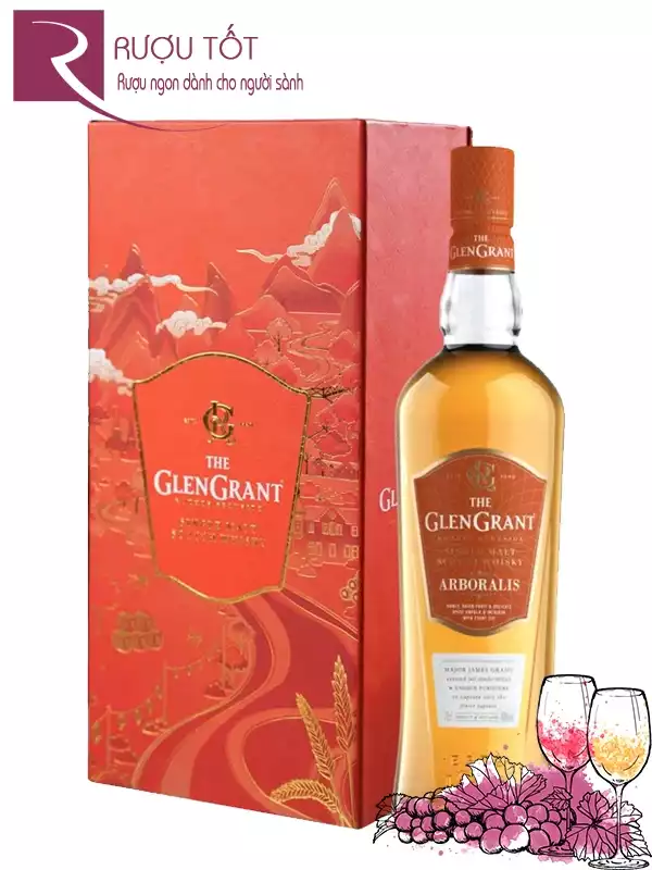 Rượu Glen Grant Arboralis Hộp quà Tết 2025