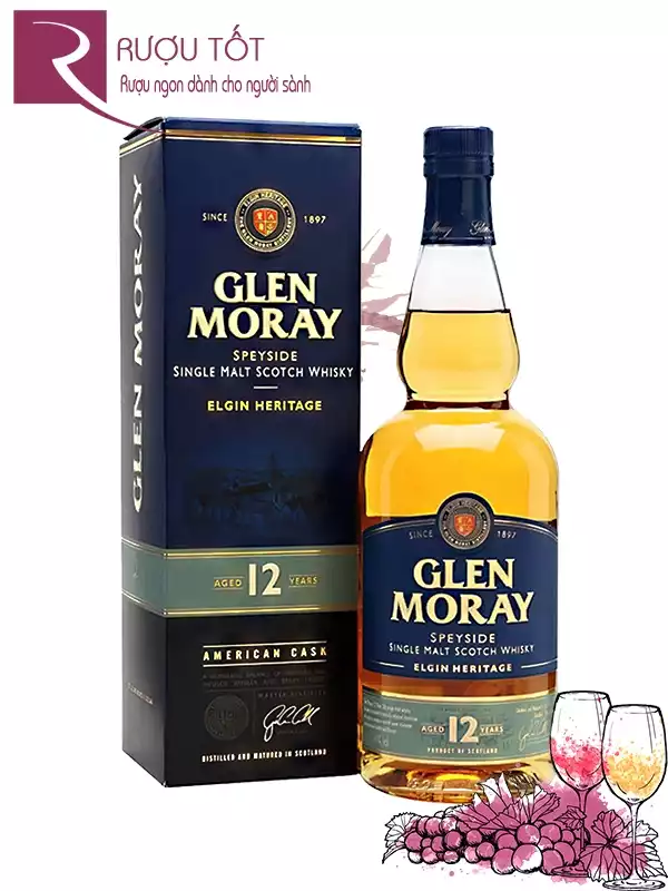 Rượu Glen Moray 12